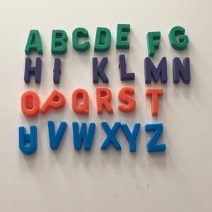 🐰 Magnetic Alphabet Letters Set - Just Missing ‘J’